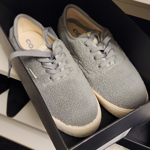 Coach Citysole Fleece Skater Style Sneakers Sz 7 Women's - Picture 9 of 15